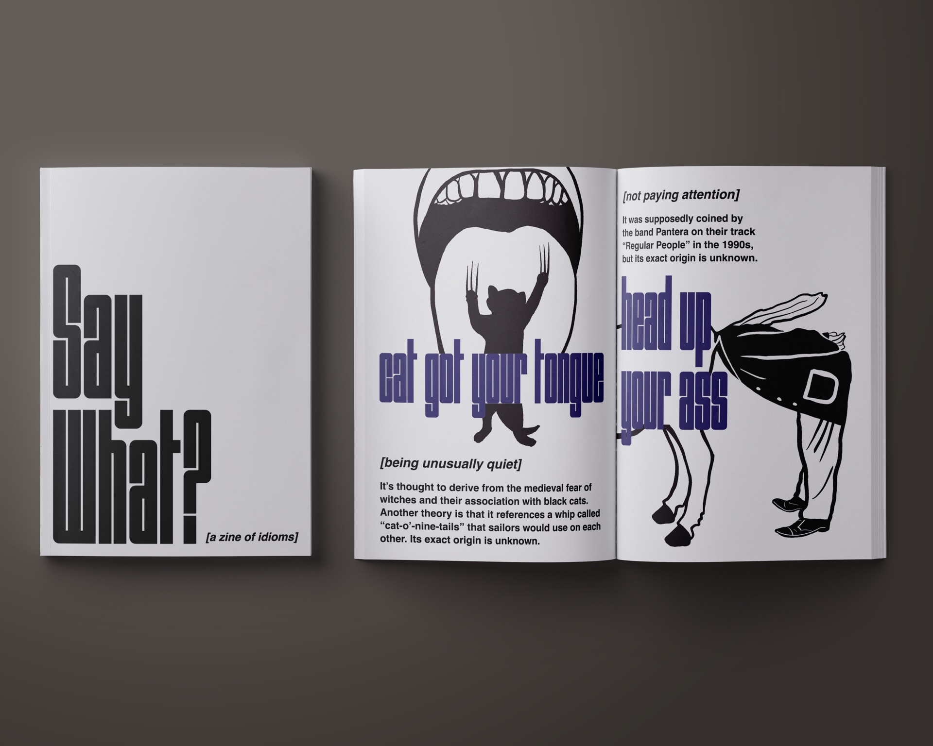 Idiom Zine Pages